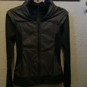 Lululemon Black Running Jacket Size 4